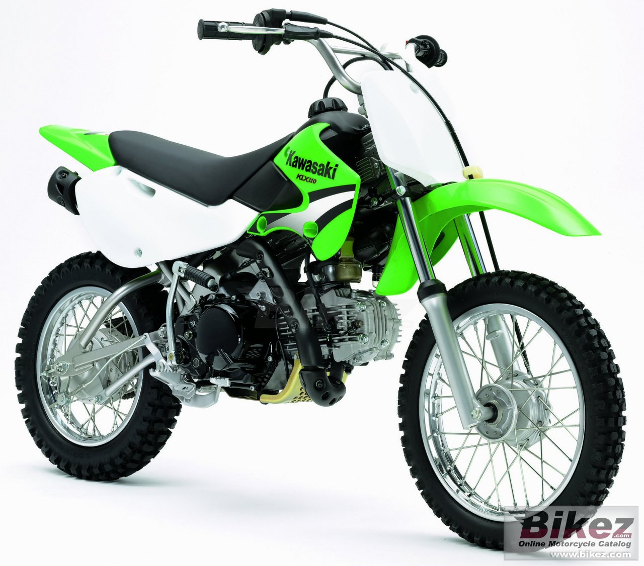 Big Kawasaki klx 110 picture and wallpaper from Bikez.com